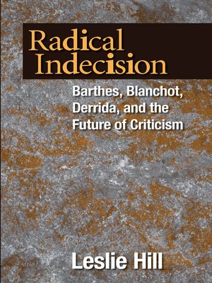 cover image of Radical Indecision